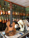 ALL NEW 2021 Kamoa® E5-T - Tenor Authentic Polynesian Tattoo Ebony (100% Solid Wood) SOLD